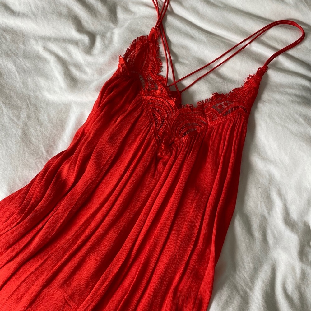 Siren Red Minidress from Paris ❤️ sz S
